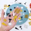 DazzJoy Confetti Confetti New Year's Eve Decoration 2025 Large 2-3.3