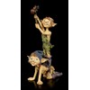 Pixie Leprechaun Figures Spider on a Stick Gnome Dwarf Decoration