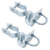 2 Pack T-Post Gate Hinge Kit, Fits T-Post & 1-3/8"