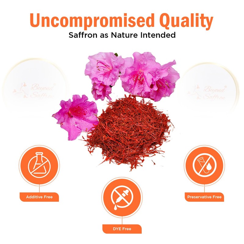 Beyond Saffron – Premium Super Negin Saffron Threads | Pure