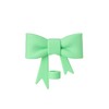 1pc 10mm Green Bow Straw Cover Lovely Drinking Straw Tips