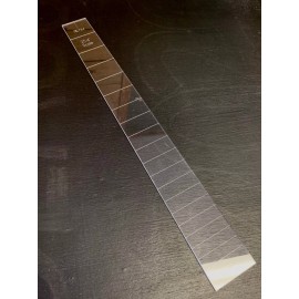 TCS Custom Woodworks 25.4" Scale Acrylic Acoustic Fretboard Template