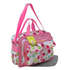 XXL 3-Piece Baby Colour Changing Bag Nappy Bag Baby Bag Travel Choice of Colours pink