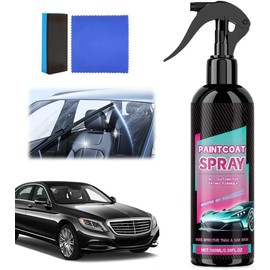 3 in 1 Ceramic Car Coating Spray, 2025 Upgrade Multi-Functional Coating Renewal Agent,100ML High Protection Quick Car Coating Spray, Nanotechnology