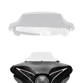 Clear 7" Windshield Windscreen Compatible for Harley Davidson Touring Electra Glide Street Glide 2014 2015 2016 2017 2018 2019 2020 2021 2022