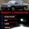 FIERYRED LED Fog Lights Compatible with Chevy Silverado Tahoe Avalanche