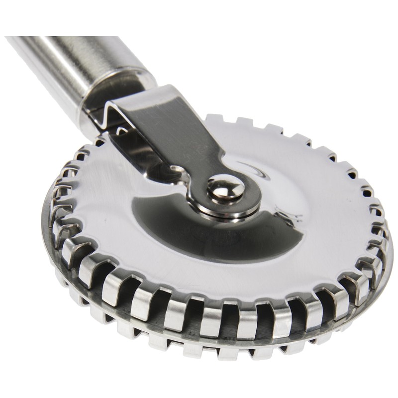 Städter 508002 Ravioli Blitz Teigtaschen-Rad, edelstahl, silber, 20 x 8