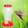 Hummingbird Feeder Hanging Hummingbird Drinking Trough Outdoor Bird Plastic Drinker
