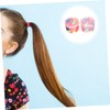 Baluue 200pcs Elastic Hair Ties Girls Hair Ties Soft Seamless