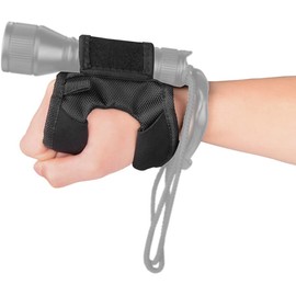 Hominas Diving Flashlight Arm Holder, Flashlight Glove, Nylon Diving Flashlight Glove Holder, Underwater Diving Flashlight, Hand and Wrist Strap for Diving