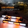 Dinfu Emergency Dash Strobe Lights with Controller for Trucks -
