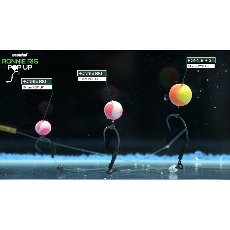 Haldorado Ronnie Rig Pop Up Carp Fishing Bait, 12 mm,