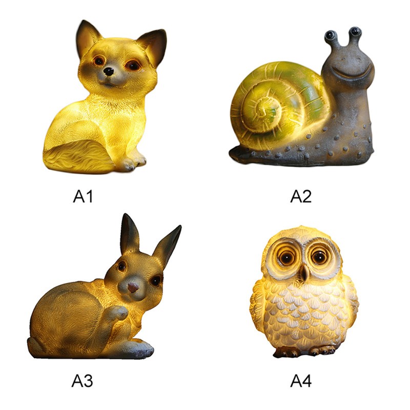 Solar Garden Light Ornament Animal Light LED Garden Decoration Lamp