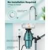 Garbage Disposal Wireless Switch Kit, Remote Control Outlet, No Drilling