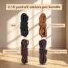 Genuine Leather String Cord, 8M Braided Leather Cord, Bolo Tie