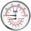 Winters TTD Series Steel Dual Scale Tridicator Thermometer with 2"
