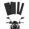 CJQRL Pack of 4 Motorcycle Grips Non-Slip Heating Grips Motorcycle
