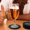 Leather Coasters Set of 6 with Holder- Protect Furniture from