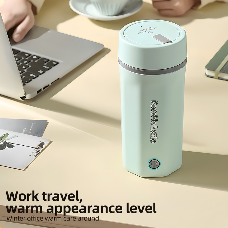 Portable Travel Electric Kettle 500ml Stainless Steel Portable Electric Kettle