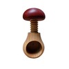 Wooden World 2 x Nutcracker made from natural beech wood
