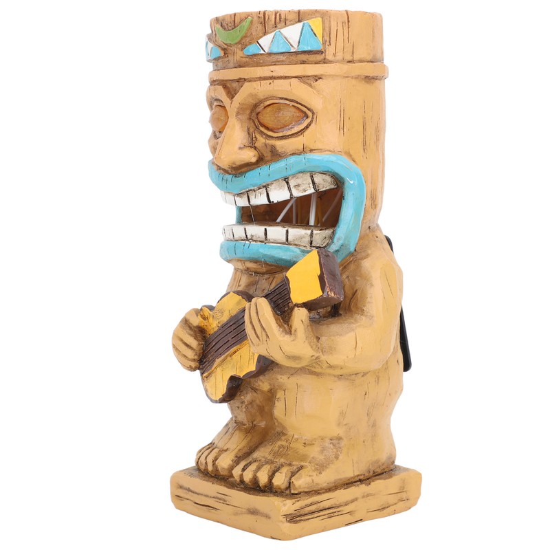 Totem Statues Solar Light Resin Garden Solar Light Ornament For