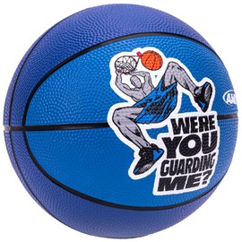 AND1 Mini Basketball 3 Pack Set for Kids (Deflated w/Pump Included): - Size 3 7-Inch Premium Youth Size Basketballs, Easy to Grip, Made for Indoors and Outdoors