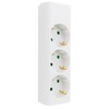 REV Power Strip, Multiple Socket without Cable, 3-Way, Max. 3680