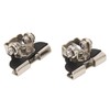 2PCS LED Light Mounting Bracket Steel Rubber Rust Prevention Anti