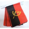 AZ FLAG Angola 6 meters BUNTING Flag 20 flags 9''
