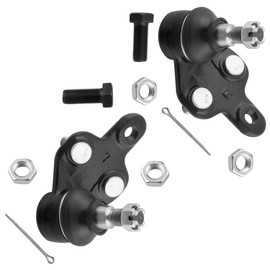 WEDOAUTO 4Pcs Suspension Kit Front Stabilizer Bar Link Sway Bar Link + Lower Ball Joints Fit For Toyota Sienna 2004 2005 2006 2007 2008 2009 2010 3.5L V6 Replace# K90346 K90347 K80249