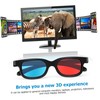 3D Movie Gaming Glasses 10Pcs Red-Blue 3D Glasses 3D Viewing