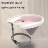 Brandless 픽노바 머리감겨주는기계 미용실 기계 헤드 머신 [핑크 접이식] Piknova