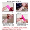 WADY 24 uñas postizas de cobertura completa,uñas postizas medianas, uñas