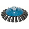 Bosch 2608622058 Tapered Brush, Silver/Green, 115 mm