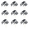 Arthsdite 24Pcs Congrats PHD Cupcake Toppers/PHD 2025 Graduation Cupcake Decor/Congrats