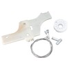 FINAO AUTOPARTS® - Reparatursatz Fensterheber vorne links für 508