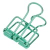 19mm 80pcs Binder Clips Strong Clamping Force Metal Hollow Tail