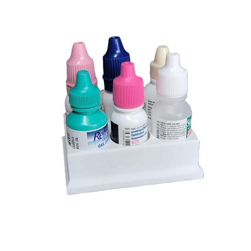 Znet3D Znet3D Eye Drop Bottles Organizer & Storage C 6-Slot