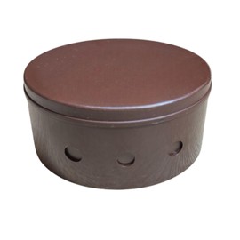 Distribution Box Diameter 70 x 31 mm Brown Plastic I Junction Box Surface-Mounted for Power Cable I Junction Canopy for Wall and Ceiling Connection