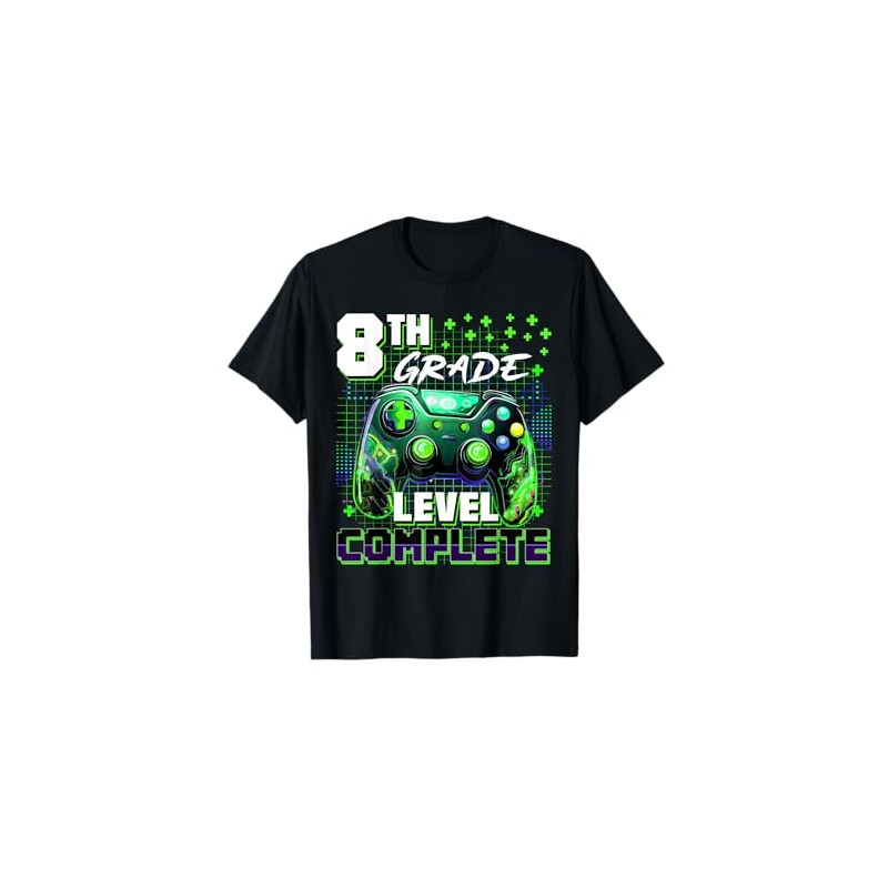 Controller Eighth 8th Grade Level Complete Graduation Boys T-Shirt