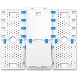 BoxLegend V4 - Tabla plegable para camisas, carpeta de camisa ampliada y ampliada, plegable, herramienta de lavandería para adultos, carpeta de ropa, carpetas de lavandería, tablas plegables para