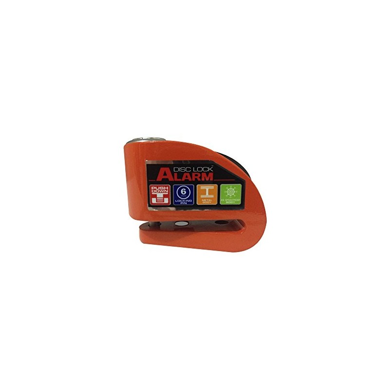XENA XZZ6L-HD Li XZ Series XZZ6L Steel Orange Disc Alarm
