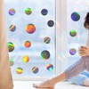 DKTIE Modern Dots Anti-Collision Decal - UV-Reflective Window Decal to