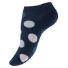 Vincent Creation 8 or 12 Pairs Women's Trainer Socks, Multicolour