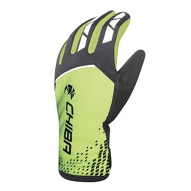 Chiba 2nd Skin Cycling Winter Gloves Long Yellow 2025: Size: XL (10)