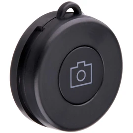 Elecom P-SRBBK Bluetooth Selfie Remote Control, Smartphone Compatible, Black