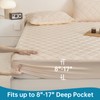 PAJEO Waterproof Mattress Protector Full Size, Quilted Bed Mattress Cover