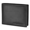 Marc Peter Oslo Men's Leather Wallet Black Nappa with RFID