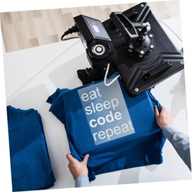 Tofficu Garment Heat Transfer Film 20 Sheets Pet Film Heat Transfer Supply A4 Size Roll