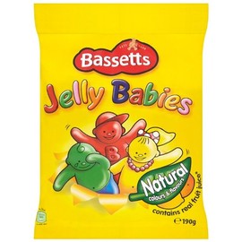 Bassett's Bassetts Jelly Babies 190 G (Pack Of 6)